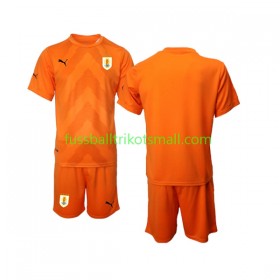 Fußballtrikots Uruguay Torwart Kinder FIFA WM 2022 Kurzarm Auswärts-trikot kaufen